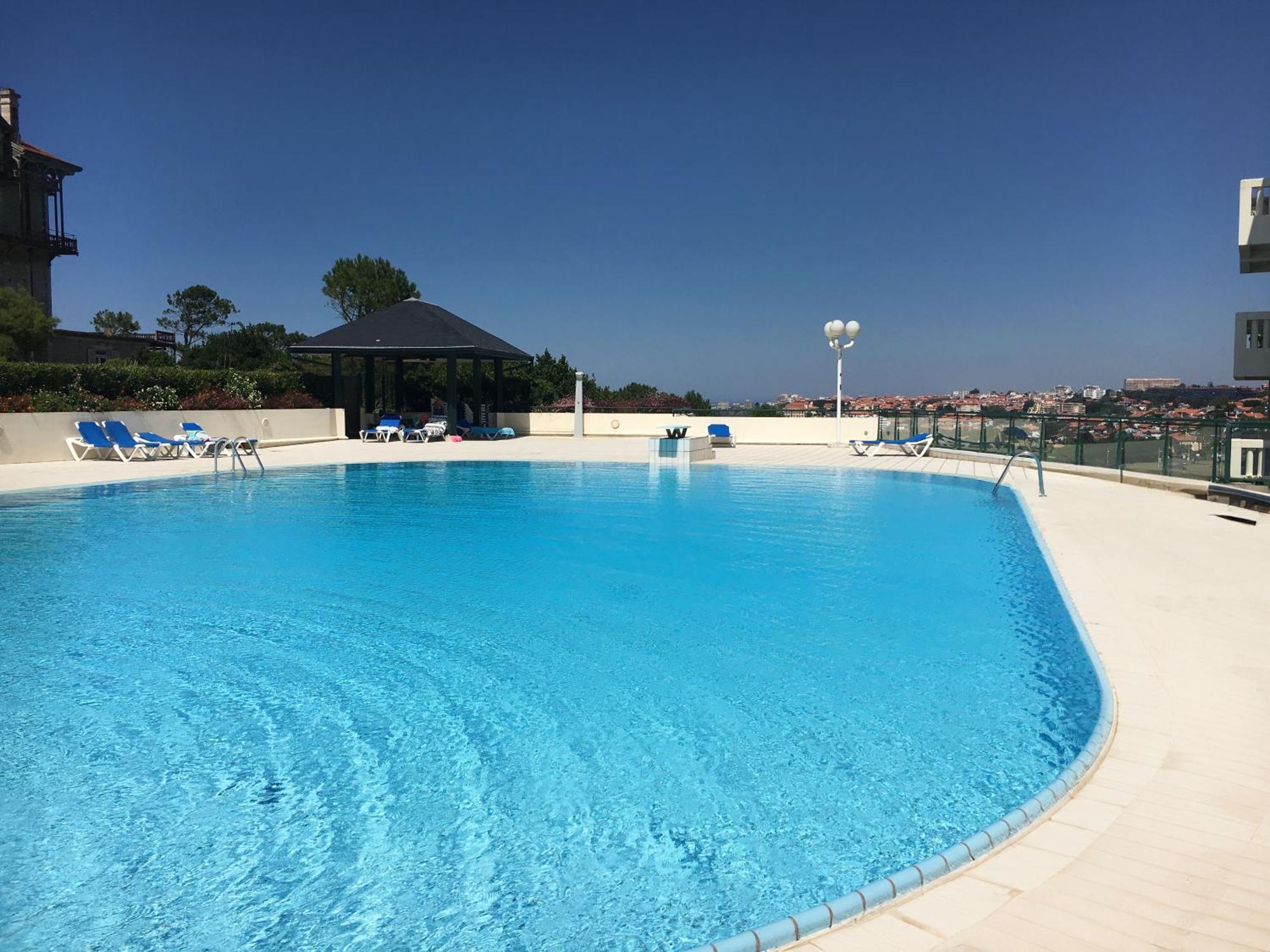 Appartement Piscine Terrasse 1 Min Plage Et Golf Bidart Zewnętrze zdjęcie